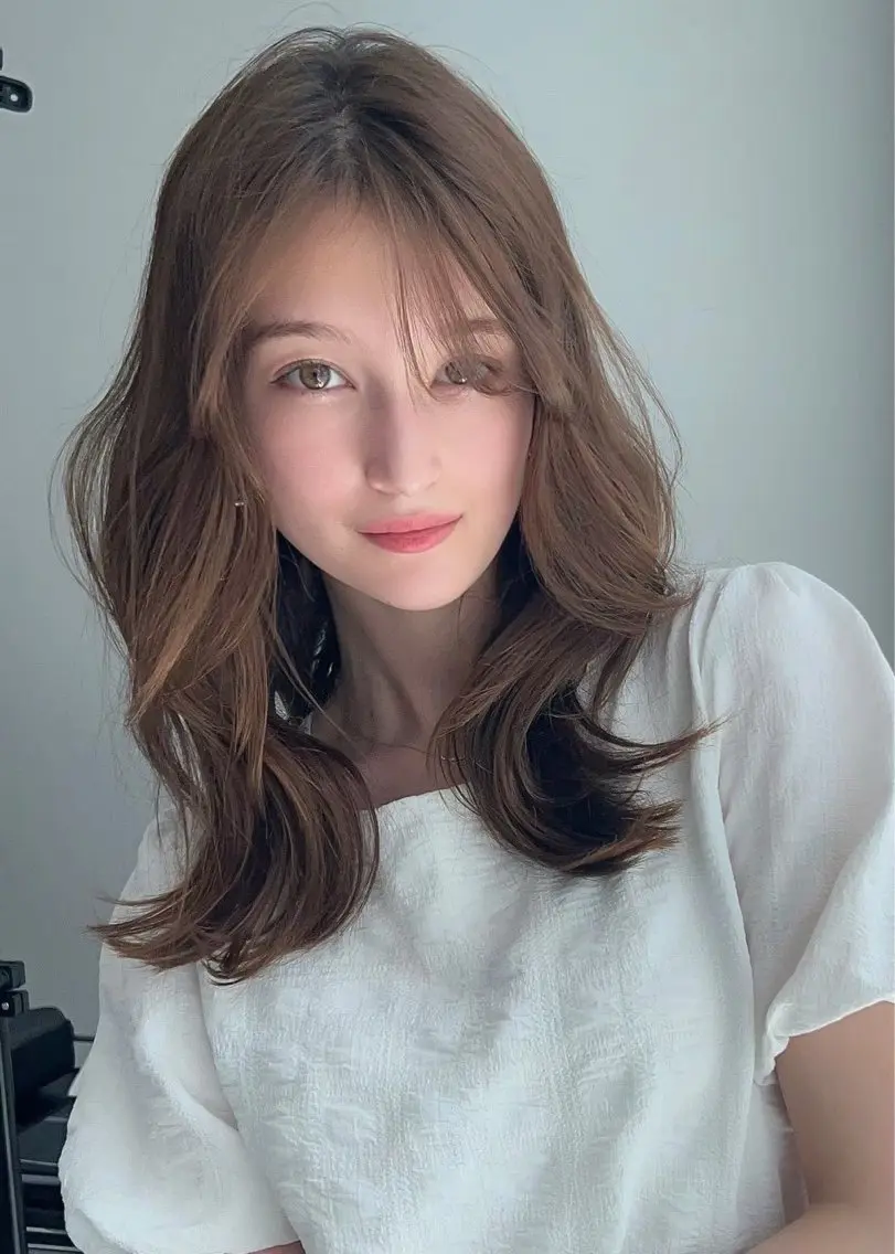 ハイライトカラー＋カットの写真