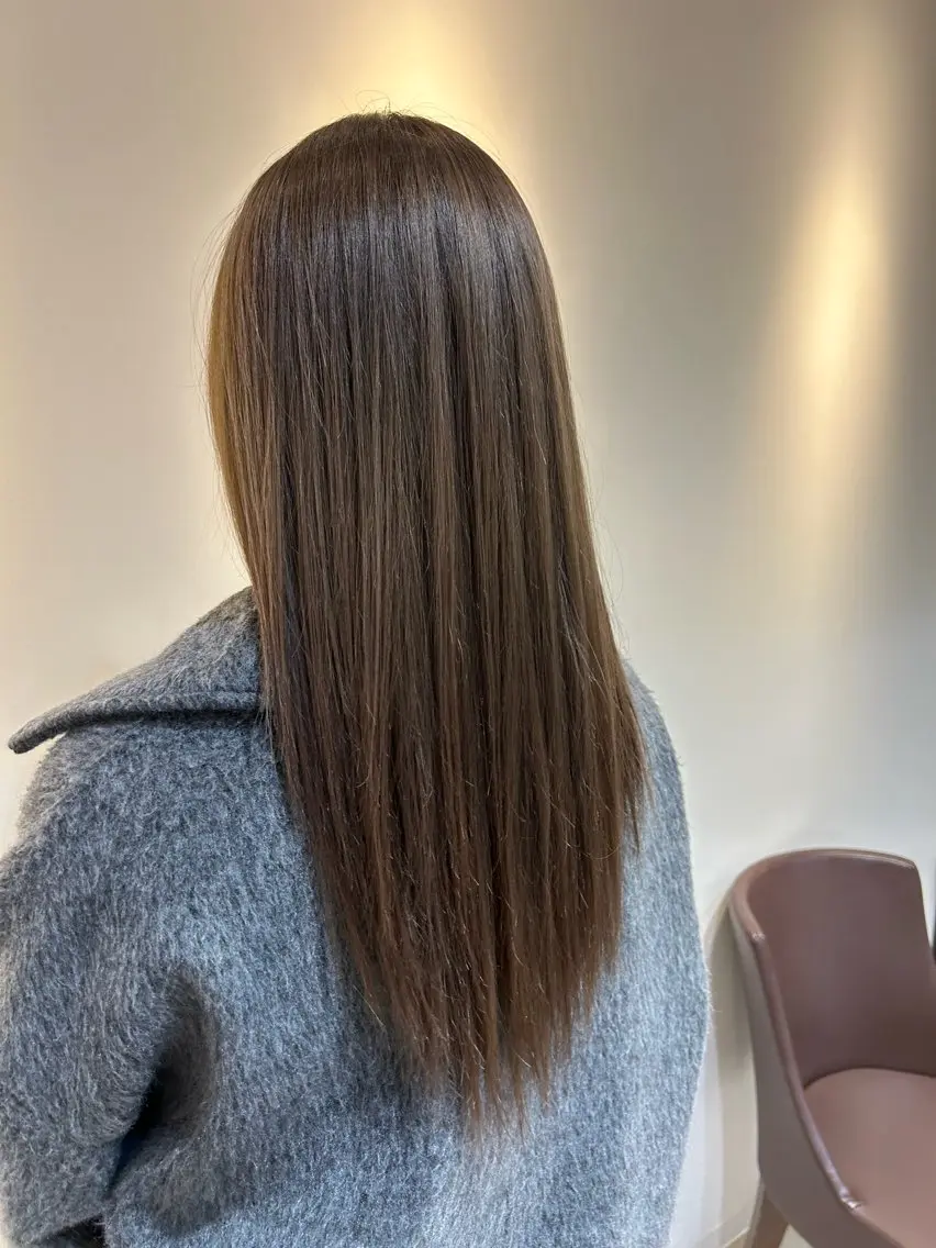 ロング カラー ヘアカラー トリートメント 木村 柊斗のヘアスタイル