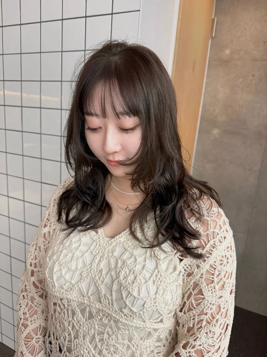 セミロング 横浜カットモデル🎀 /chihiroのヘアスタイル