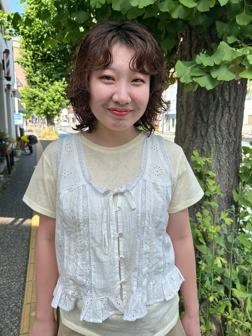パーマ ORe'S HAIR BE　GLaDまなみのヘアスタイル