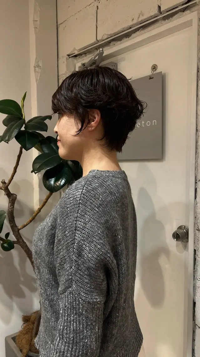ショート パーマ カット パーマ ☆ HARUKA ☆のヘアスタイル