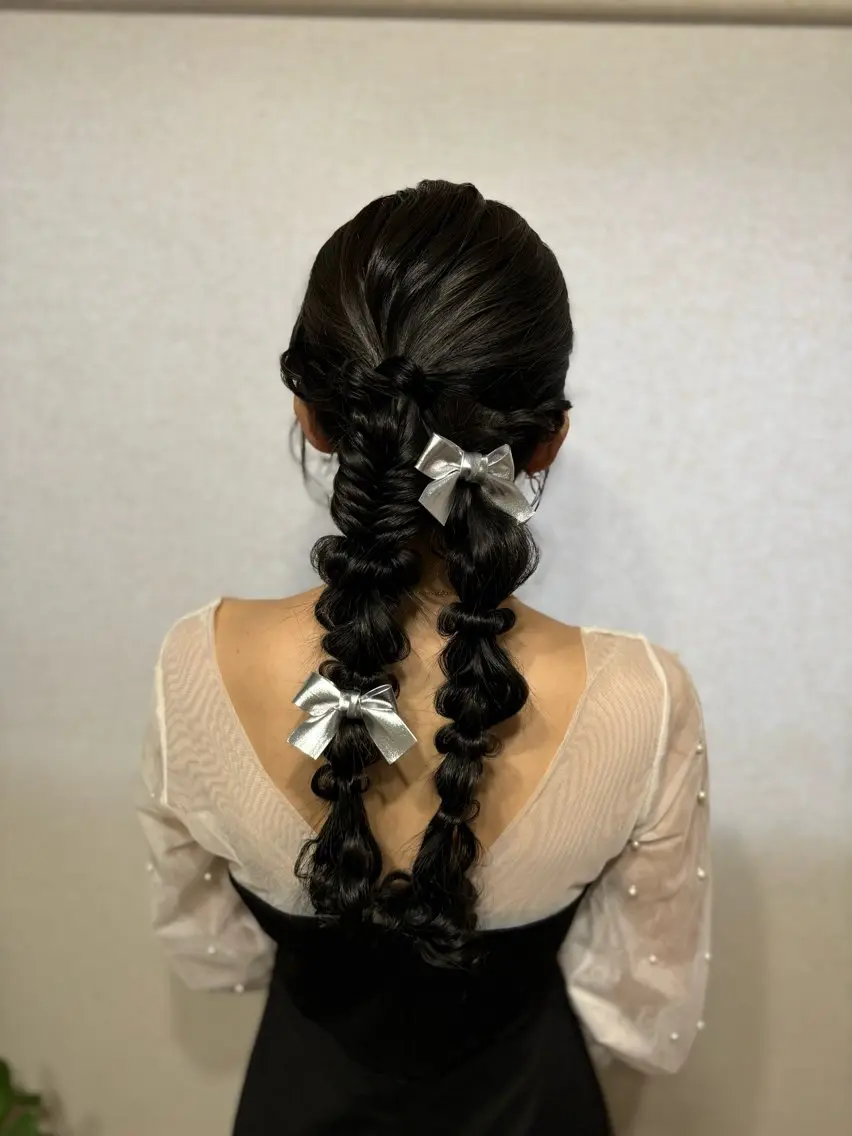 ヘアアレンジ ヘアセット hair salon【クラン】のヘアスタイル