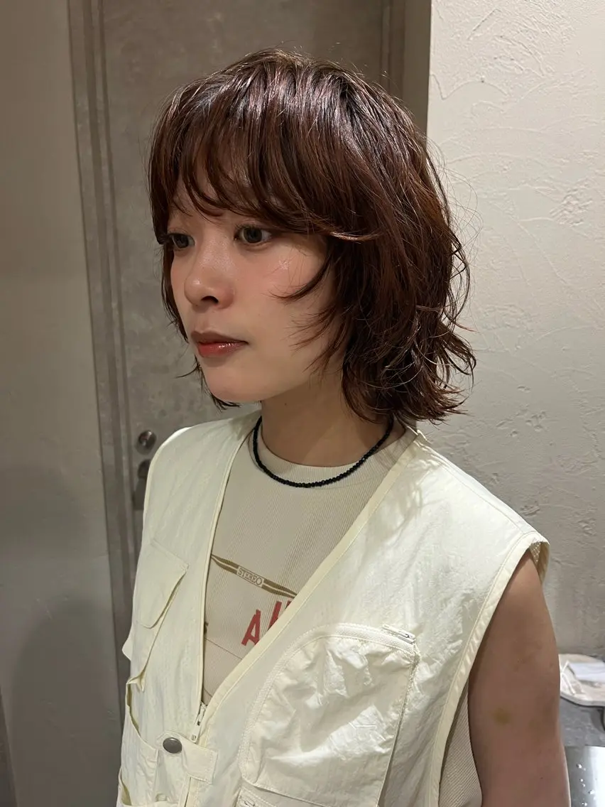 パーマ カット パーマ お洒落パーマ/ momoka🎀🫧のヘアスタイル