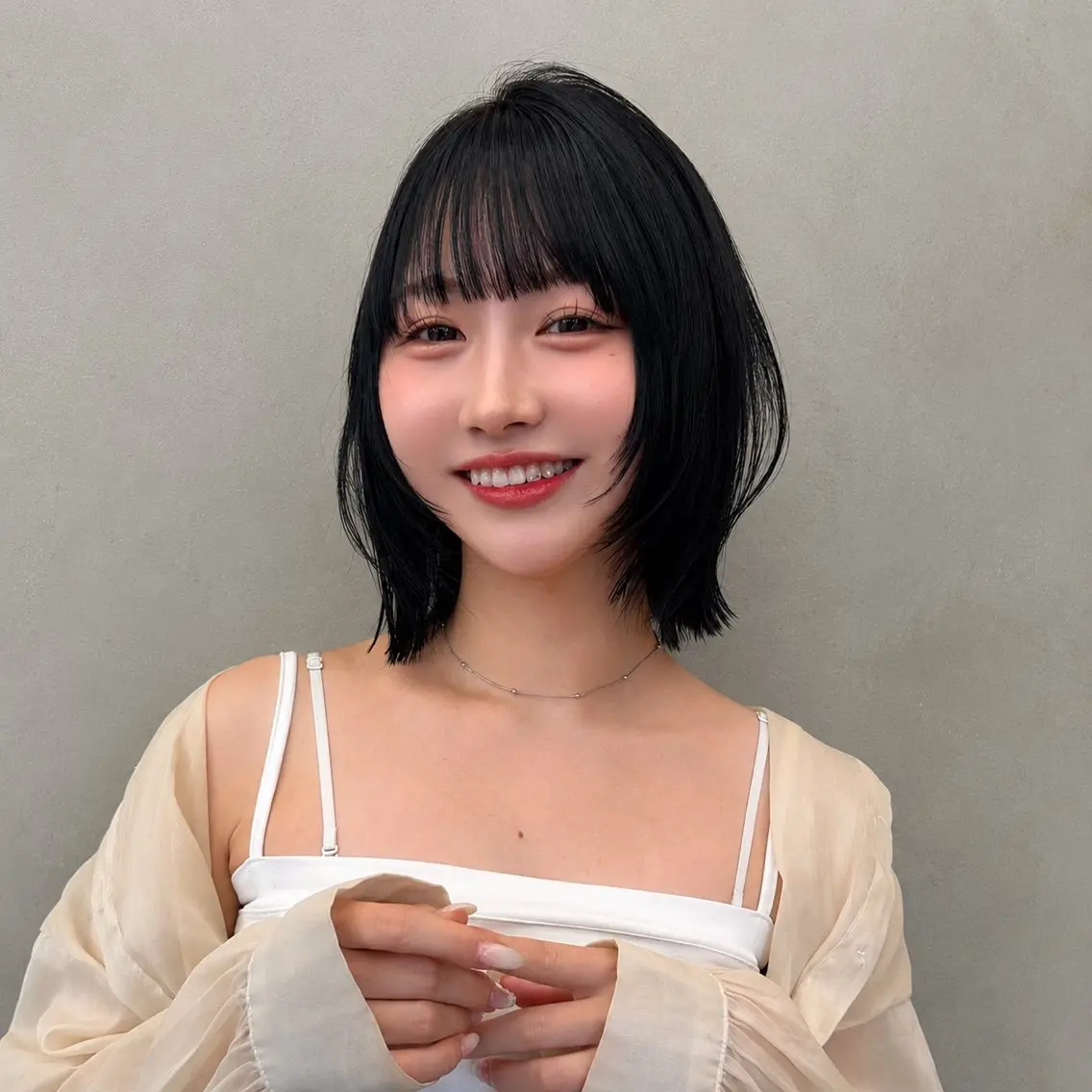 ミディアム カラー カット ヘアカラー トリートメント 🩷小川大輔🩷 ボブ/インナーカラーのヘアスタイル