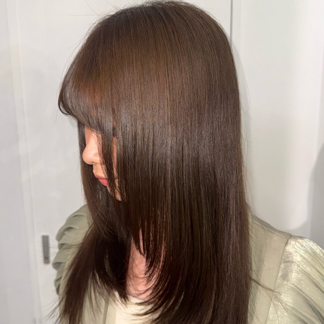 セミロング カラー ヘアカラー ゆうと cashel渋谷のヘアスタイル