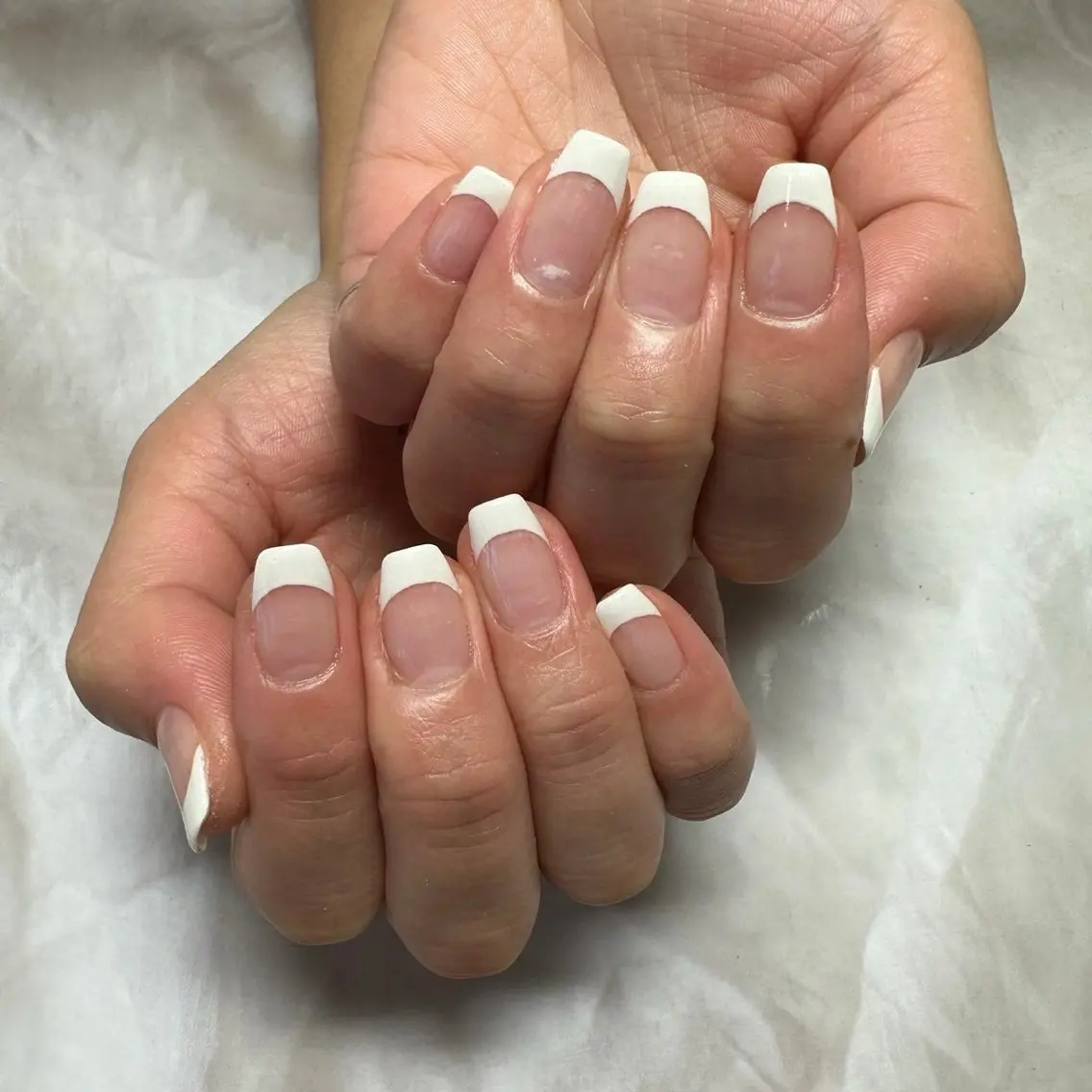 オフ無し【フレンチorカラーグラデ】ベースはクリア/4480円の写真