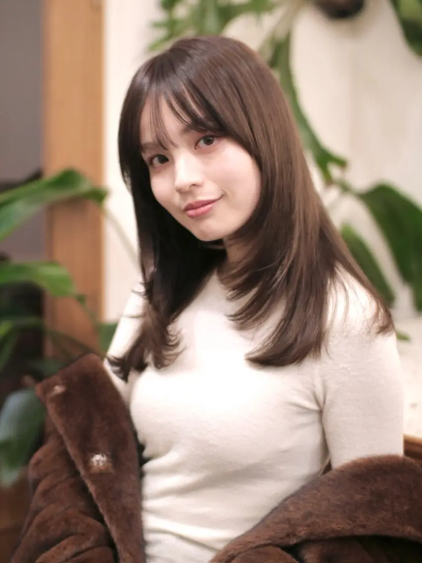 セミロング カラー カット ヘアカラー トリートメント 木村陸弥🌿似合わせ 再現性メンズヘアのヘアスタイル