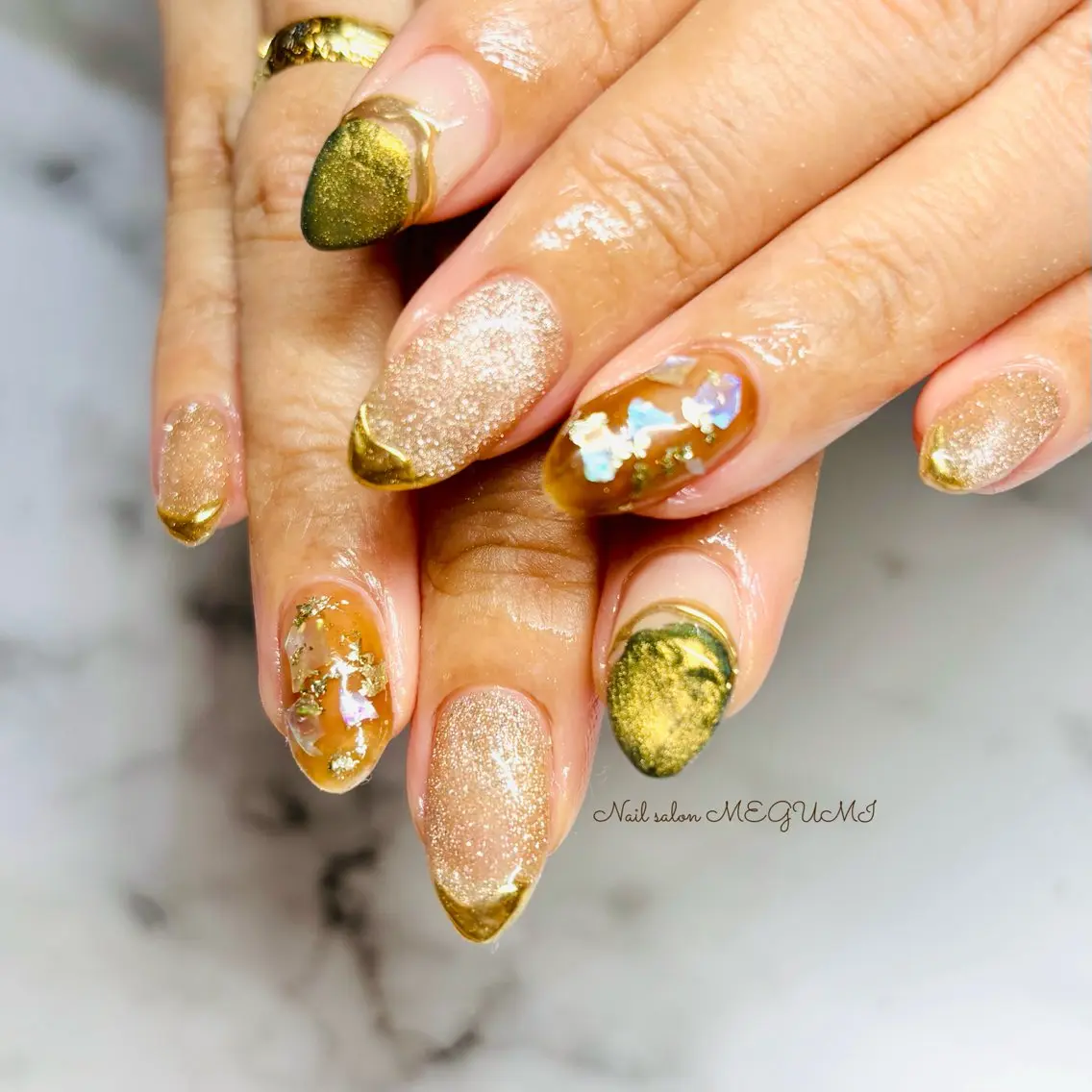 ネイル ハンドネイル Nail salon MEGUMIのネイルデザイン
