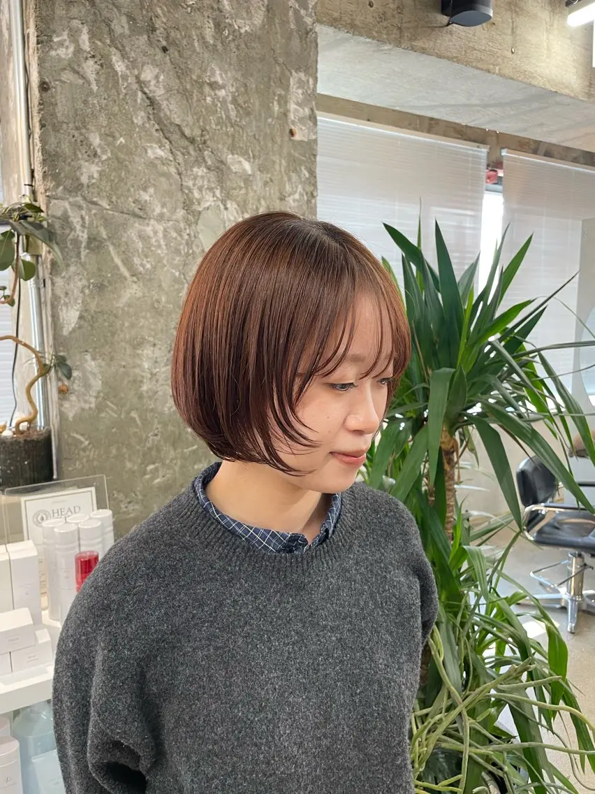 ショート カット アライ レンカのヘアスタイル