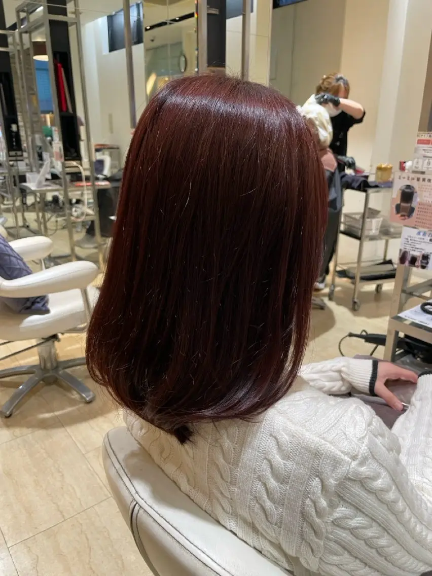 カラー ヘアカラー 武内 莉子☆*:.｡のヘアスタイル