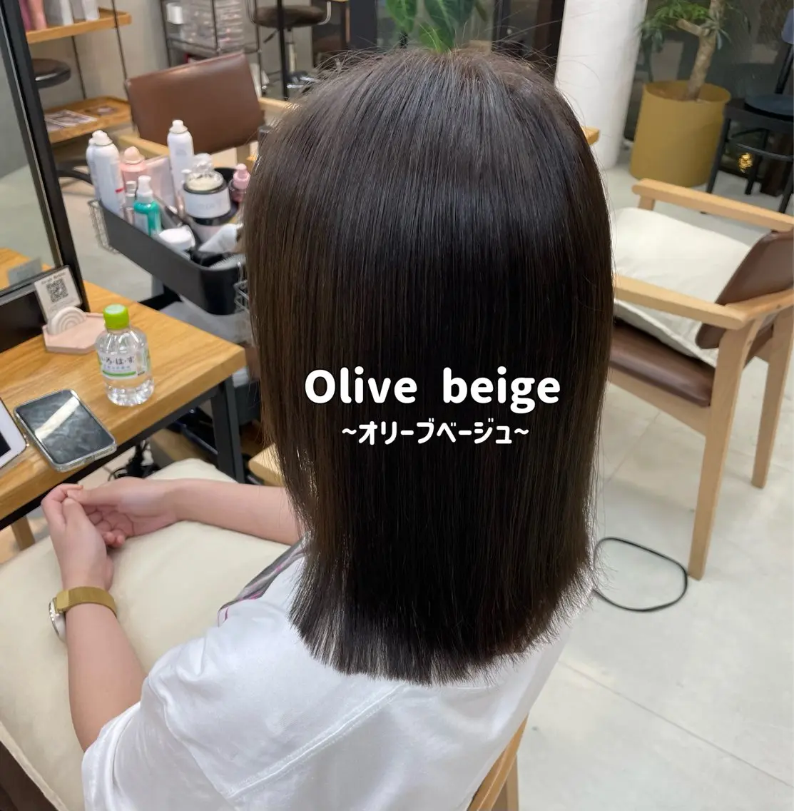 ミディアム カット ヘアカラー トリートメント カットモデル募集中 🤍harunaのヘアスタイル