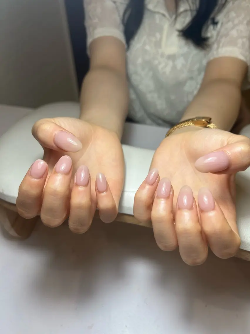 ネイル ハンドネイル 🎀 アネラ しま  🎀のネイルデザイン