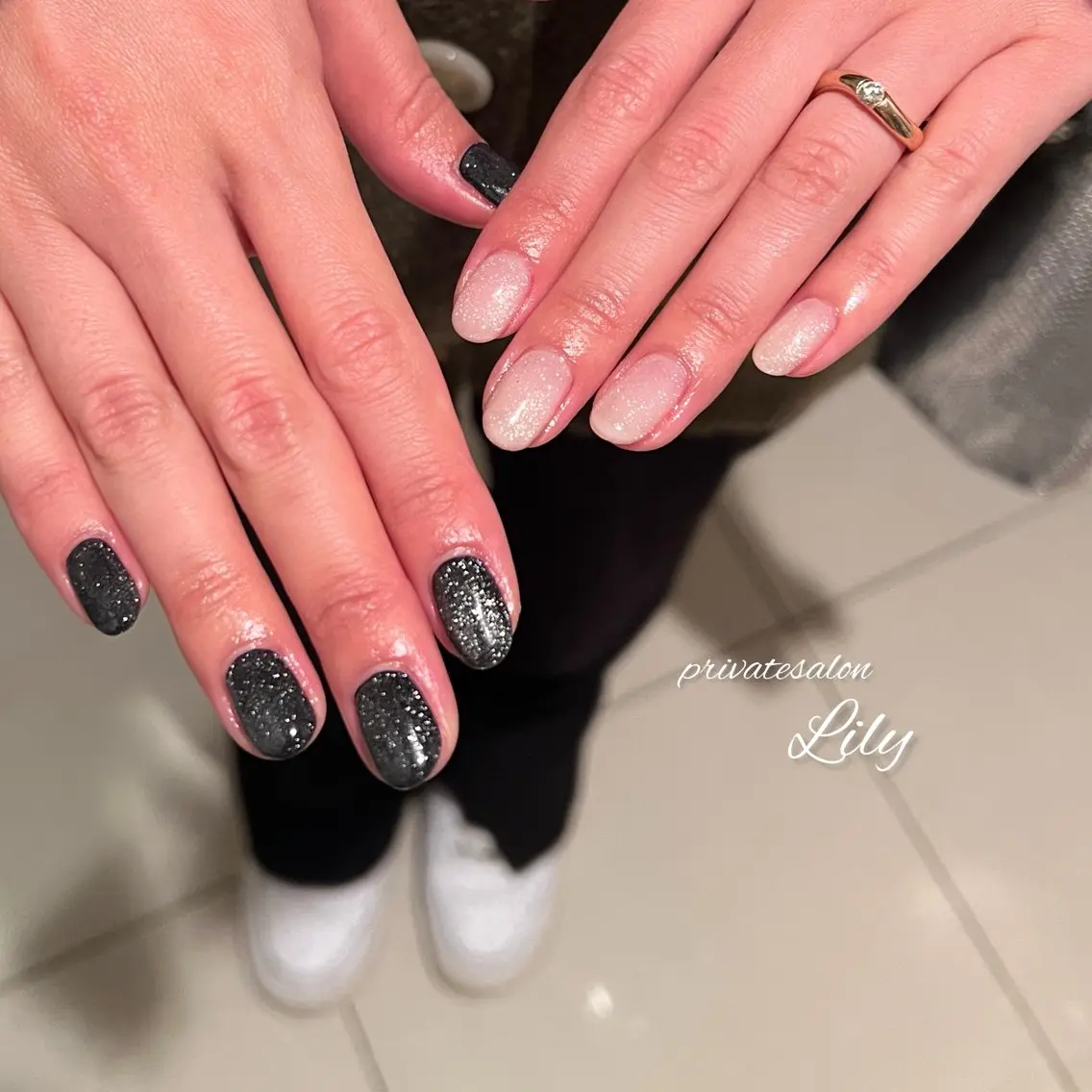 ネイル マグネットネイル ハンドネイル salon Lilyのネイルデザイン