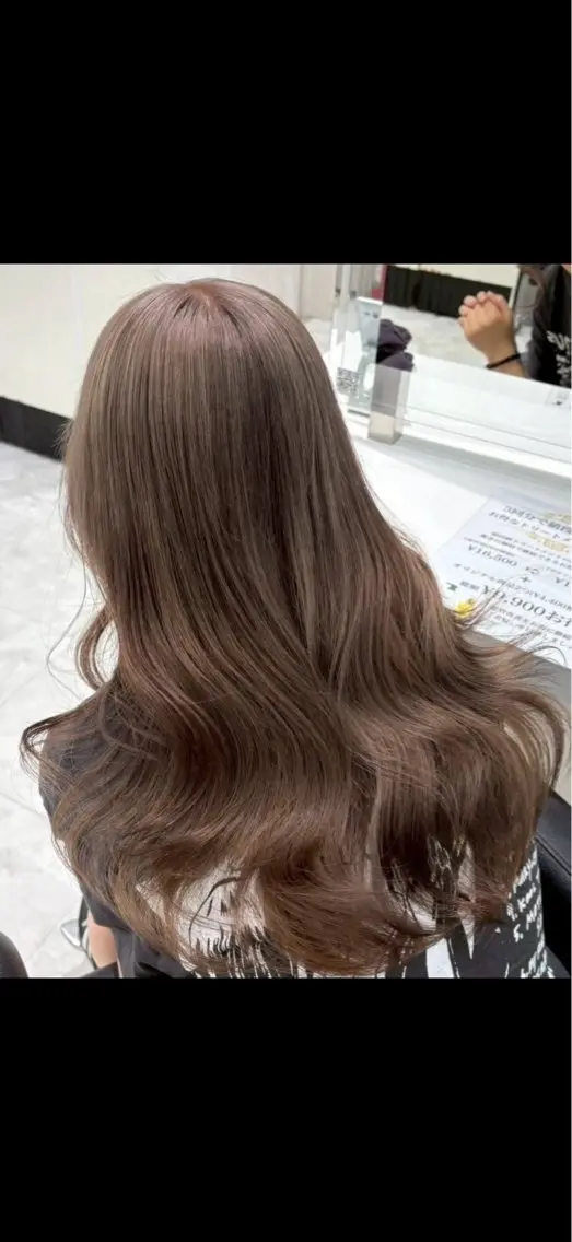 ロング ヘアカラー トリートメント 透明感🤍×髪質改善 🫧Kaitoのヘアスタイル