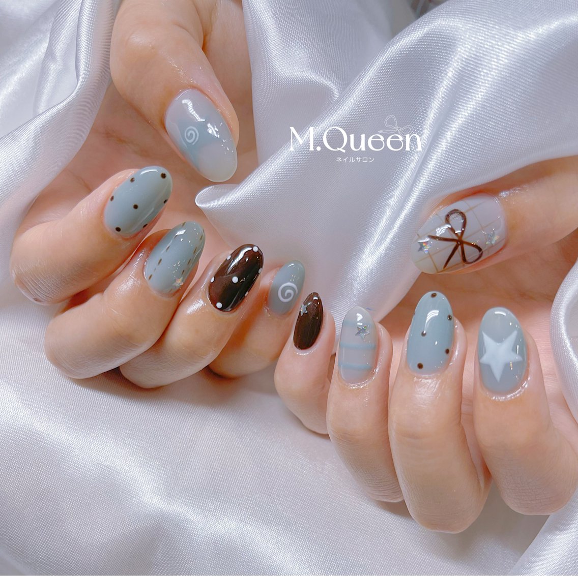 ネイル M.Queenネイル サロン天神今泉店のネイルデザイン