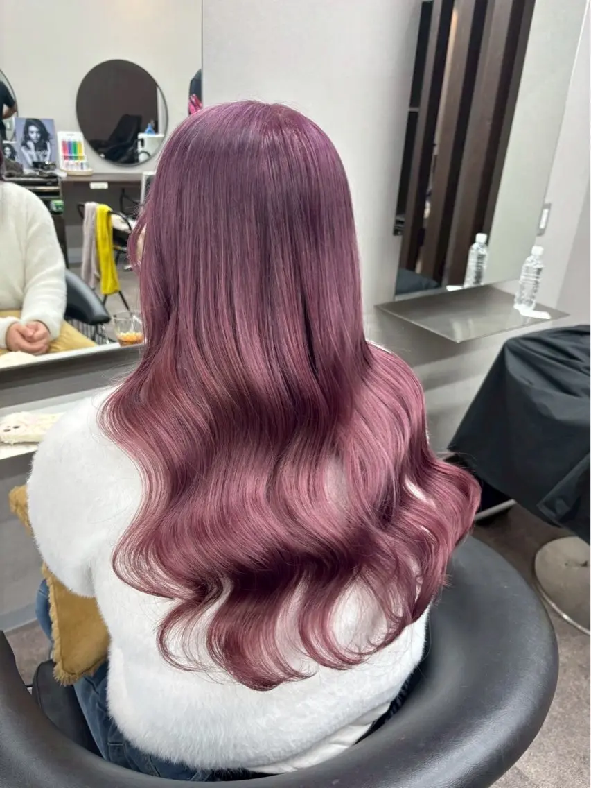 ロング ヘアカラー moremuu 舞桜🤍🫧のヘアスタイル