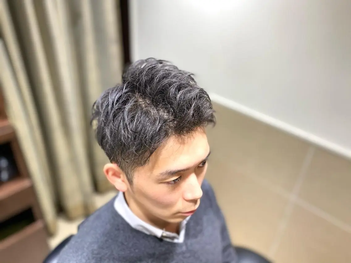 ミディアム メンズ 林田 龍明のヘアスタイル