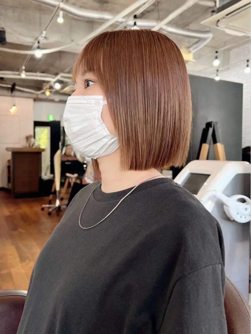 ショート カラー ❤️Mimi/non ワンカラー❤️のヘアスタイル