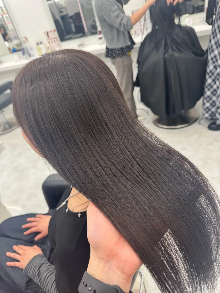 ロング カラー ヘアカラー トリートメント 【透明感×レイヤー】 🍃RIKU🍃のヘアスタイル