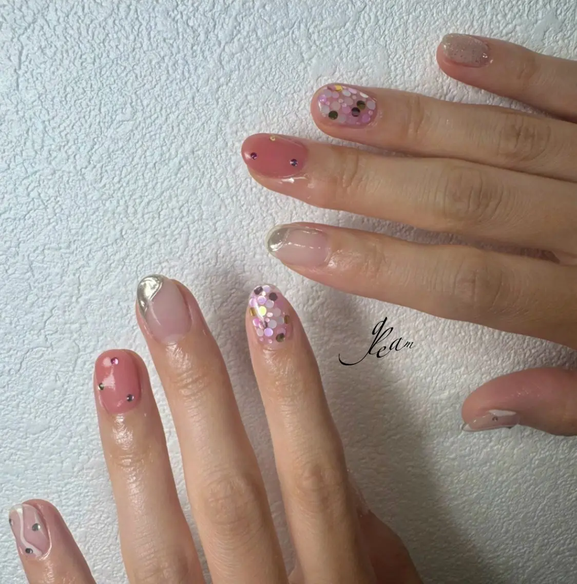 ネイル ハンドネイル gleam✴︎ sayakaのネイルデザイン