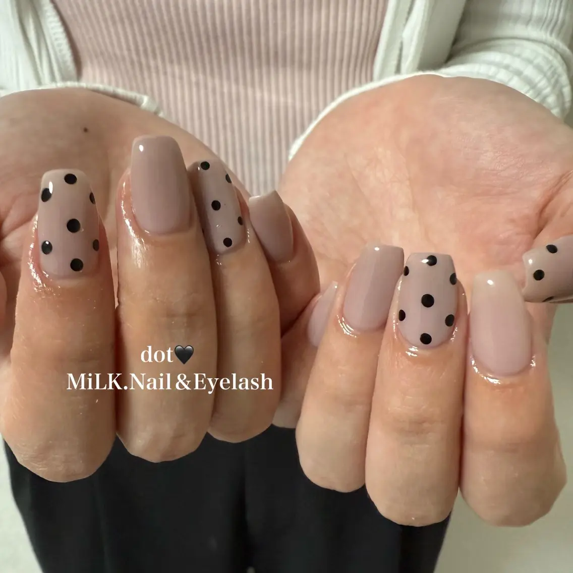 ネイル ハンドネイル MiLK. wakaのマツエク・マツパデザイン