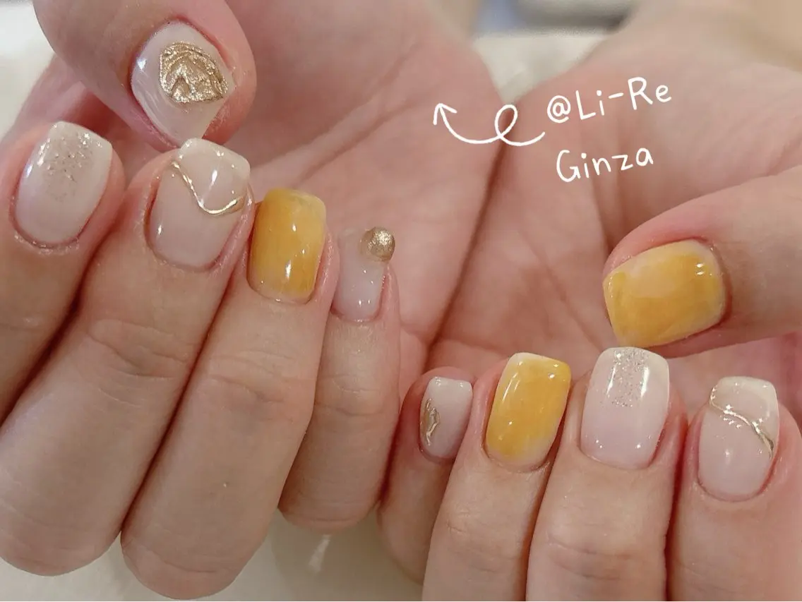 ネイル ハンドネイル Li-Re GINZAのネイルデザイン