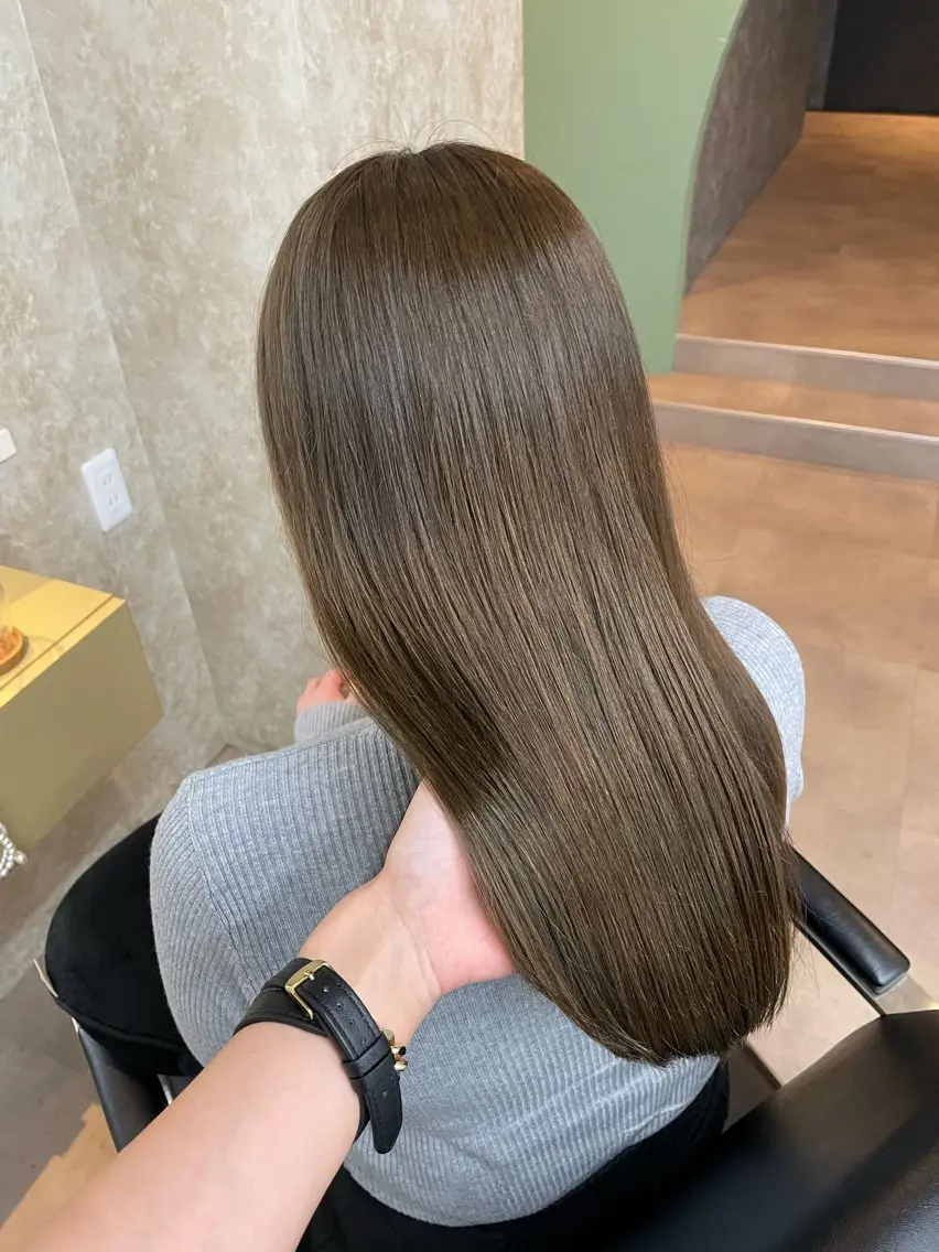 セミロング カラー カット ヘアカラー トリートメント MISATO THIRD SHOPのヘアスタイル