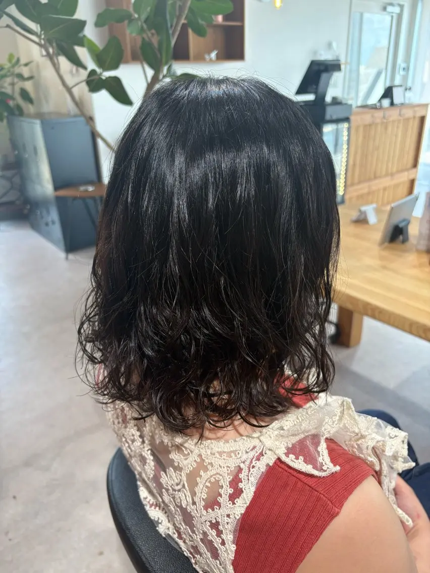 パーマ ボブ カット パーマ aina / n.w.hのヘアスタイル