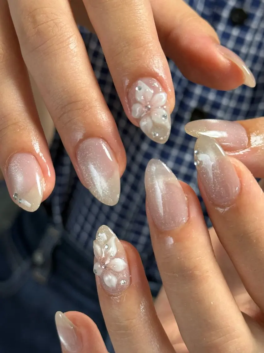 ネイル ハンドネイル mii 🦋 【梅田・中崎町】のネイルデザイン