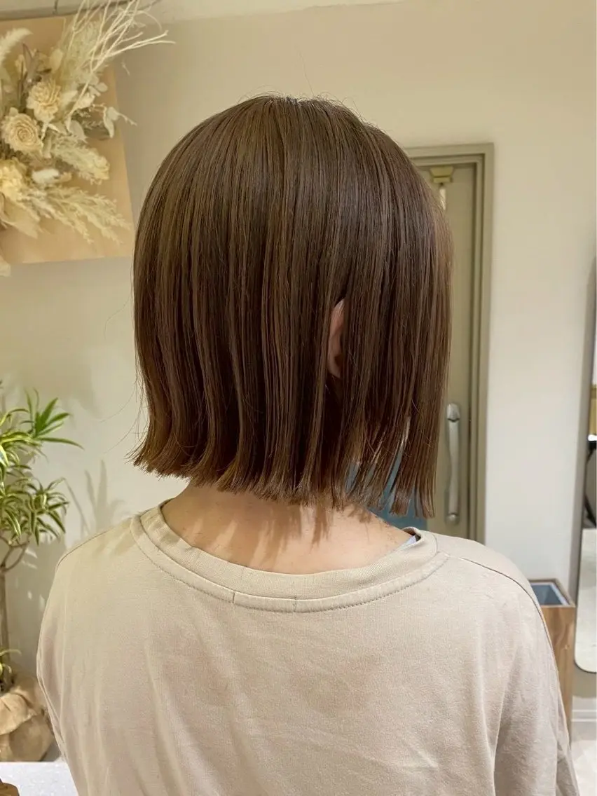 グレイカラー+クイックトリートメントの写真