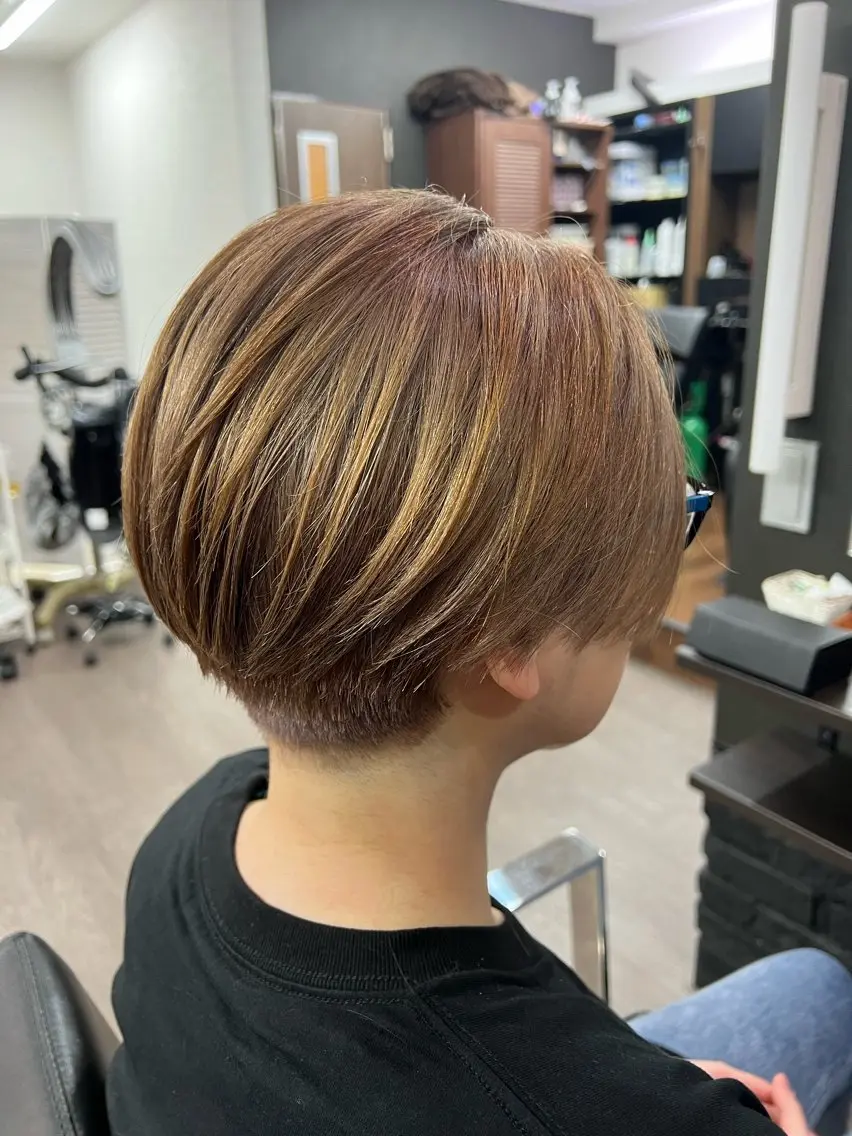 ショート Hair salon Liebe YUTAのヘアスタイル