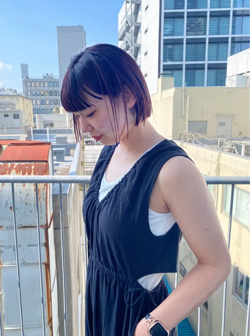 ショート カラー カット ヘアカラー トリートメント mai / linoah˚✧のヘアスタイル