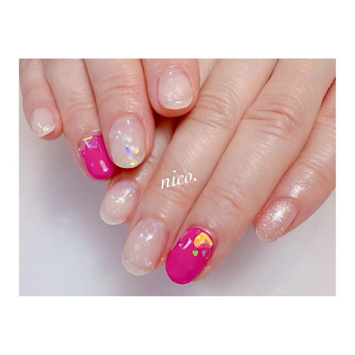 ネイル ハンドネイル フットネイル nailsalon nico.のネイルデザイン