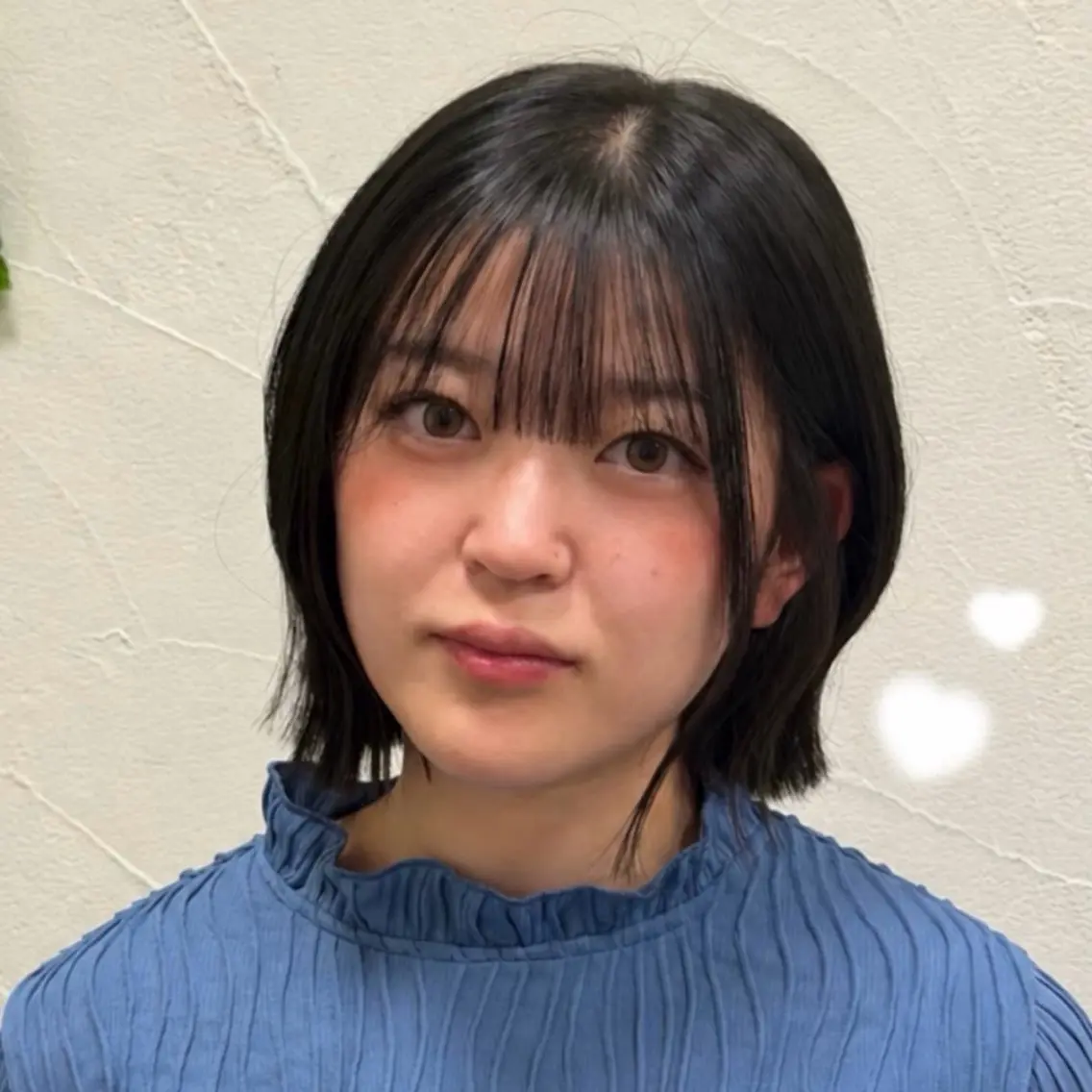 ミディアム ボブ 外ハネヘア カット ゆう‪🧡‬‪/ 笠岡美容院のヘアスタイル