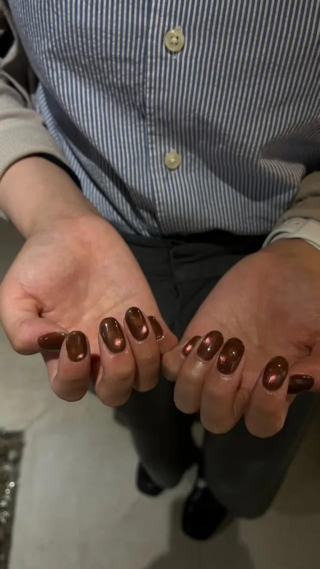 ネイル マグネットネイル Hi,nail harukaのネイルデザイン