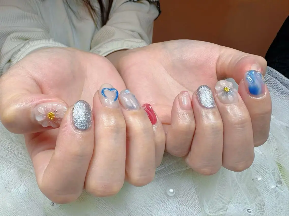 ネイル ハンドネイル リセス 高田馬場💎のネイルデザイン