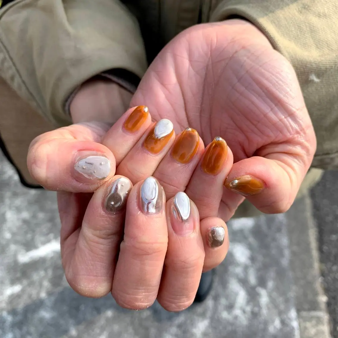 ネイル ハンドネイル kiki ._.nailのネイルデザイン