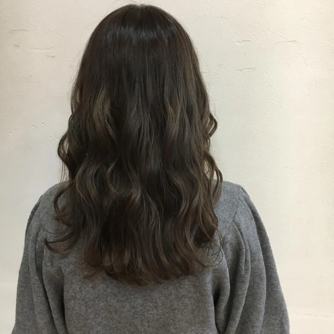 セミロング カラー グレージュ Freez狭間 裕美のヘアスタイル