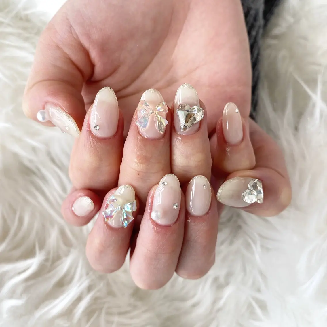 ネイル crystal ⭐︎ colorのネイルデザイン