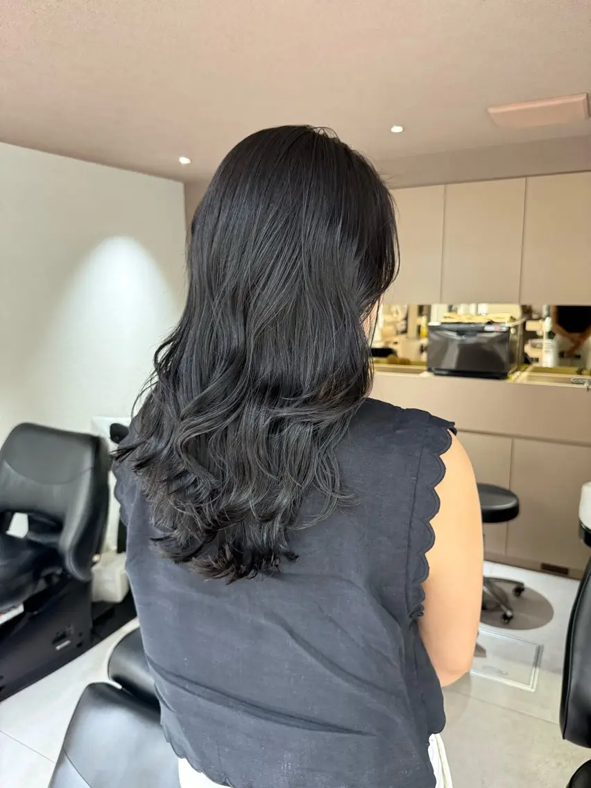 ロング カラー カット ヘアカラー トリートメント 🎀髪質改善🎀 恵比寿/sayuのヘアスタイル