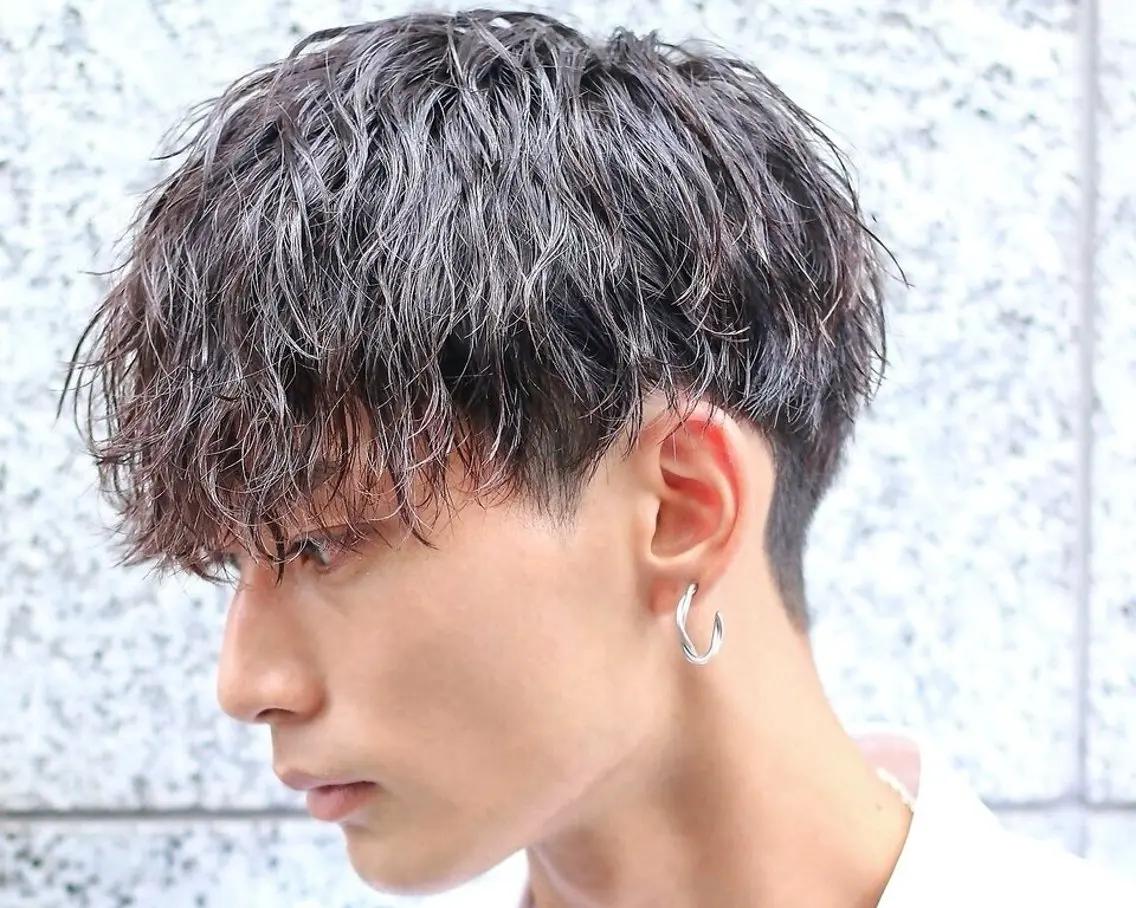 ツイストパーマ（35歳以下メンズ限定）の写真