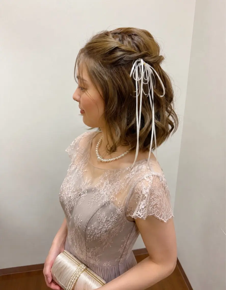 ヘアアレンジ ヘアセット 東京堂 大濠のヘアスタイル