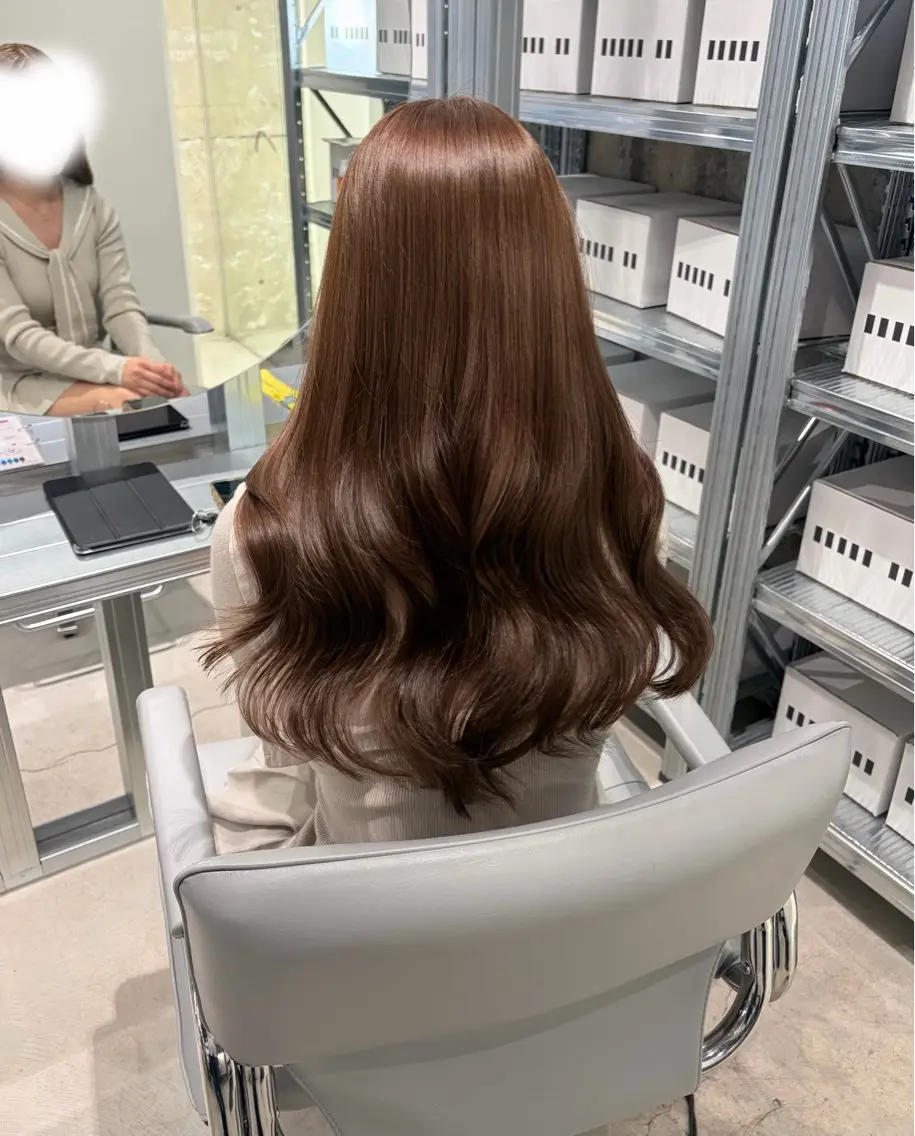 ロング カラー カット ヘアカラー トリートメント ダブルカラー/レイヤ ーカット 🤍ゆきなのヘアスタイル