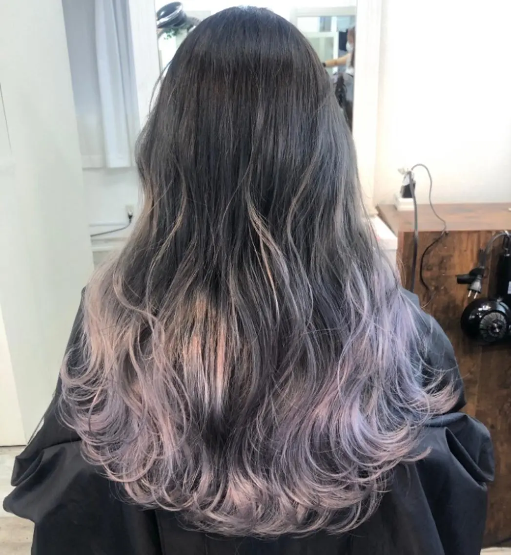 ロング カラー ヘアカラー トリートメント Manager yumi  🍯のヘアスタイル