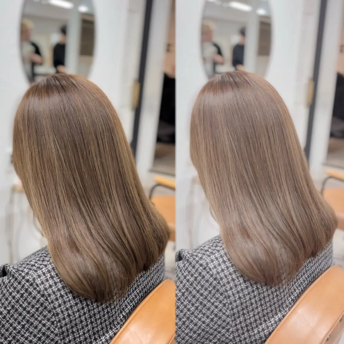 ロング ヘアカラー 韓国風カラー🇰🇷 髪質改善RIKU新宿のヘアスタイル