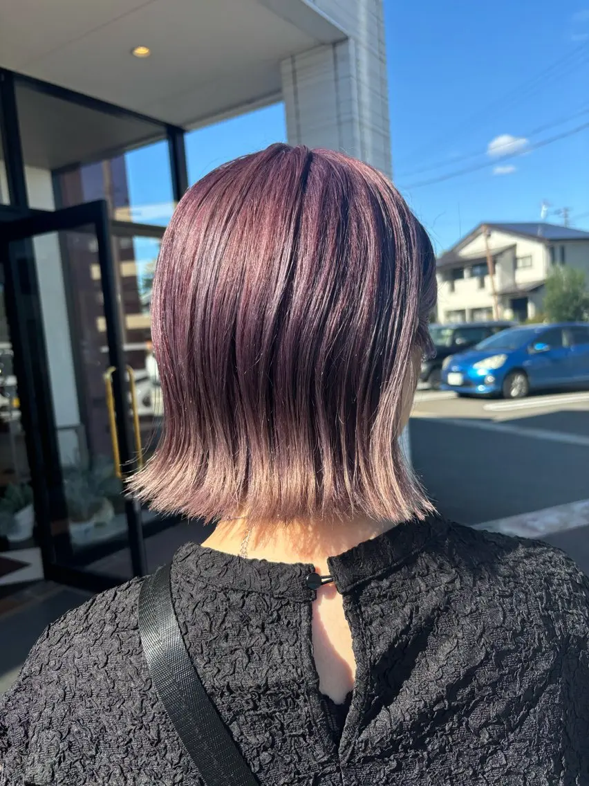 カラー バイオレットカラー 🌷艶髪カラー  / メイ🪄︎︎✨のヘアスタイル