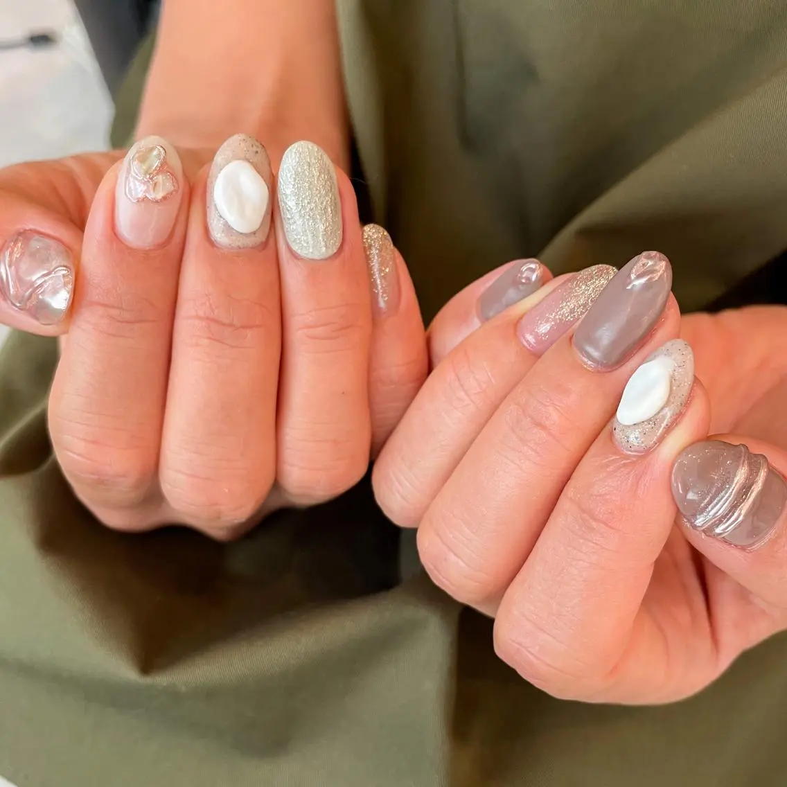 ネイル ニュアンスネイル Lira nailのネイルデザイン