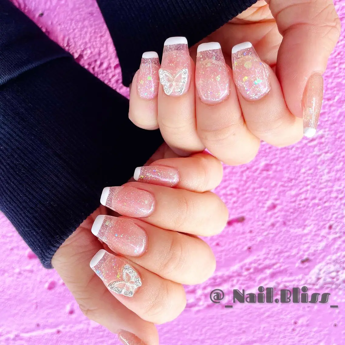 ネイル おそろいネイル ハンドネイル NAIL BLISSのネイルデザイン
