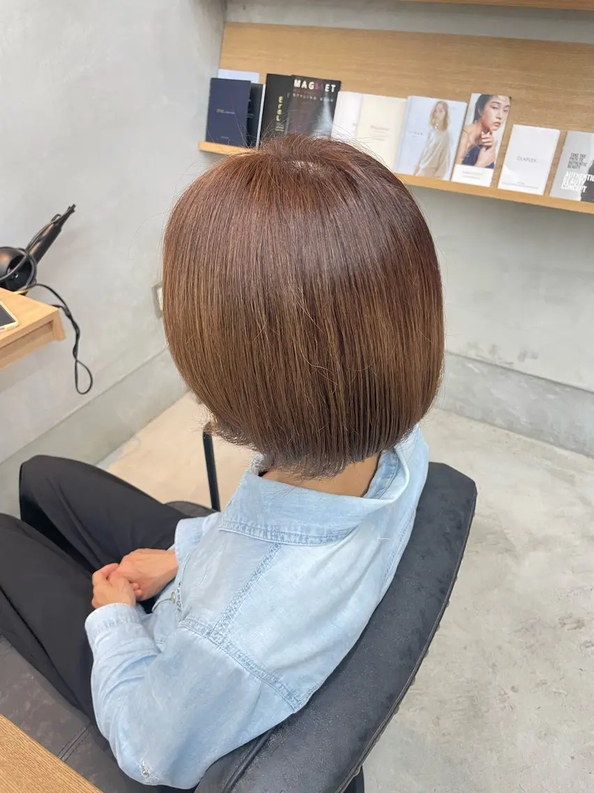 カラー ヘアカラー 鈴木 昴羽のヘアスタイル
