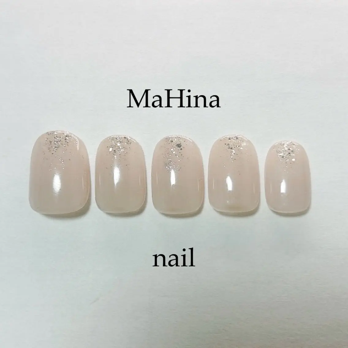 ネイル フットネイル ジェルネイル キラキラネイル ラメ(グリッター) ラメグラデーション Le Vernis MaHina・まひなのネイルデザイン